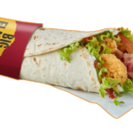 The BBQ & Bacon Chicken One Crispy wrap of the day