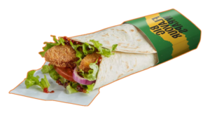 McDonald's The spicy veggie one wrap of the day