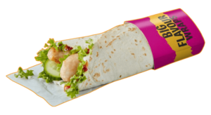 Grilled Sweet Chilli Chicken One wrap of the day