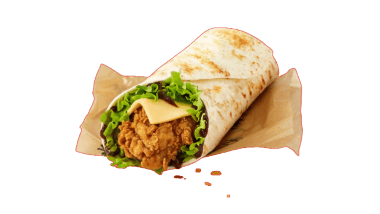 KFC BBQ Mini Wrap of the day