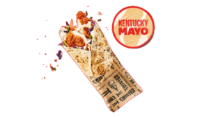 KFC Kentucky Mayo Twister wrap of the day