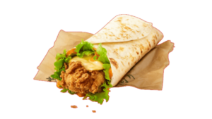 KFC Flamin' Mini Wrap of the day