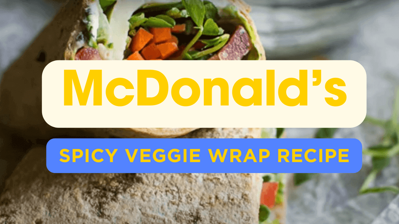 Instructions on making handmade Spicy veggie wrap recipe at home